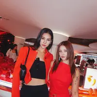 Lihat di sini tampilan Anya Geraldine di beauty event Korea. [@anyageraldine].
