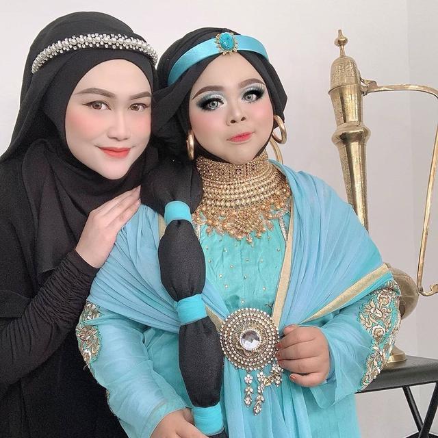 6 Potret Kekeyi Tampil Bak Putri Jasmine, Bikin Pangling