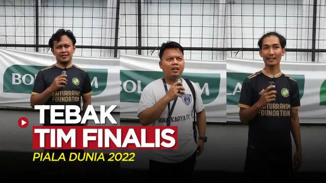 VIDEO TikTok Bola: Siapa yang Bakal Jadi Finalis Piala Dunia 2022, Ini Prediksi dari 3 Fans