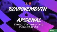 Premier League - Bournemouth Vs Arsenal (Bola.com/Adreanus Titus)