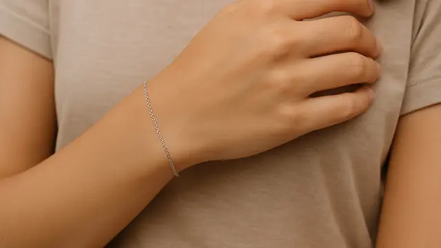 Model Gelang Emas Putih 3 Gram untuk Gaya Kasual Sehari-Hari