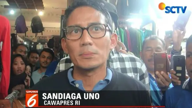 Setelah melihat hasil produksi para pengusaha UKM, Sandi berjanji akan mengembalikan kejayaan UKM PIK seperti masa lalu.