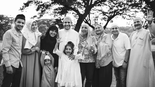 Ilustrasi Photobox Sekeluarga