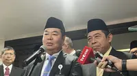 Penjabat (Pj) Gubernur Jakarta Teguh Setyabudi di Gedung DPRD Jakarta, Selasa (14/1/2025). (Liputan6.com/Winda Nelfira)