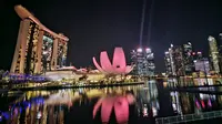 Ilustrasi Kota Singapura dijepret menggunakan smartphone Samsung (Liputan6.com/ Agustin Setyo Wardani)