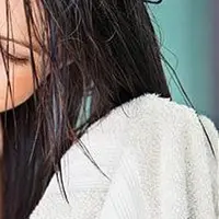 Ilustrasi rambut basah. (via: istimewa)