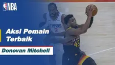 Berita Video Deretan Aksi Berkelas dari Donovan Mitchell Saat Utah Jazz Kalahkan LA Clippersdi NBA Hari Ini