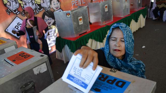 Antusiasme Warga Aceh Ikuti Simulasi Pemungutan Suara Pemilu 2019