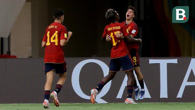 Timnas Uzbekistan U-17 vs Timnas Spanyol U-17: Grup B Piala Dunia U-17 2023