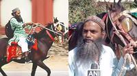 Tak Mampu Beli Bensin, Pria India Ini Gunakan Kuda Jadi Tunggangan ke Kantor (Sumber: ANI)