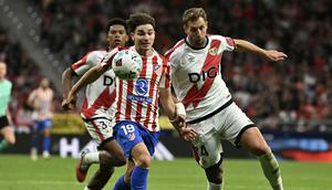 Alvarez menjadi pahlawan kemenangan Atletico Madrid dengan skor 3-2. (AFP/Javier Soriano)