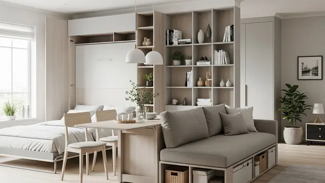 Desain Multi-Purpose dan Furnitur Lipat