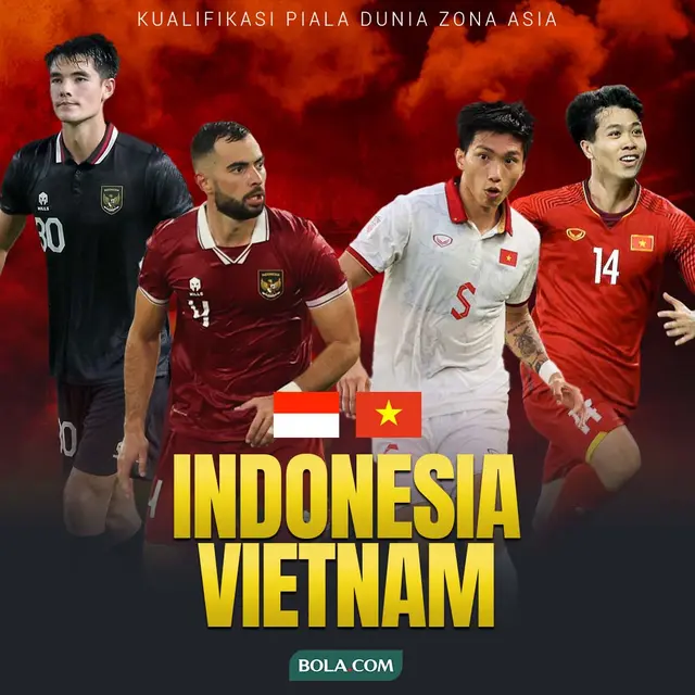 Kualifikasi Piala Dunia 2026 Zona Asia - Duel Pemain - Timnas Indonesia Vs Vietnam