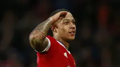 Memphis Depay memberi kemenangan untuk Manchester United atas Club Brugge dengan dua golnya. Rabu (19/8/2015) dini hari WIB. (Action Images via Reuters/Jason Cairnduff)