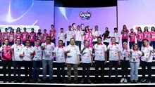 Peluncuran skuad Jakarta Livin’ by Mandiri (JLM) turut dihadiri oleh Wakil Direktur Utama Bank Mandiri Henry Panjaitan, Wakil Sekretaris Jenderal PP PBSVI Gilang Iskandar, Country Manager Mastercard Wibawa Prasetyawan, Co-Founder JLM Zainudin Amali, Managing Director Human Capital Danantara Asset Management Agus Dwi Handya serta Jajaran Manajemen Bank Mandiri bersama perwakilan sponsor di Jakarta, Senin (5/1/2025).