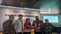 PT Surya Timur Alam Raya (STAR) Asset Management menjalin kerja sama strategis dengan PT Bank Sinarmas Tbk (BSIM), Selasa (4/10/2022). (Foto: Elga N)