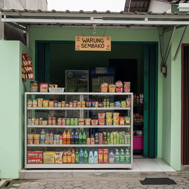 Warung Sembako Modal 5 Juta