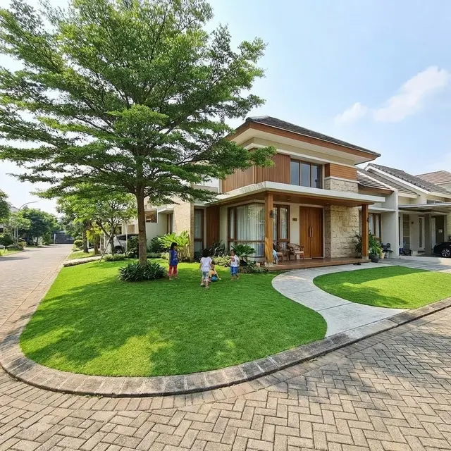 Inspirasi Taman Depan Rumah Tanpa Pagar yang Estetik