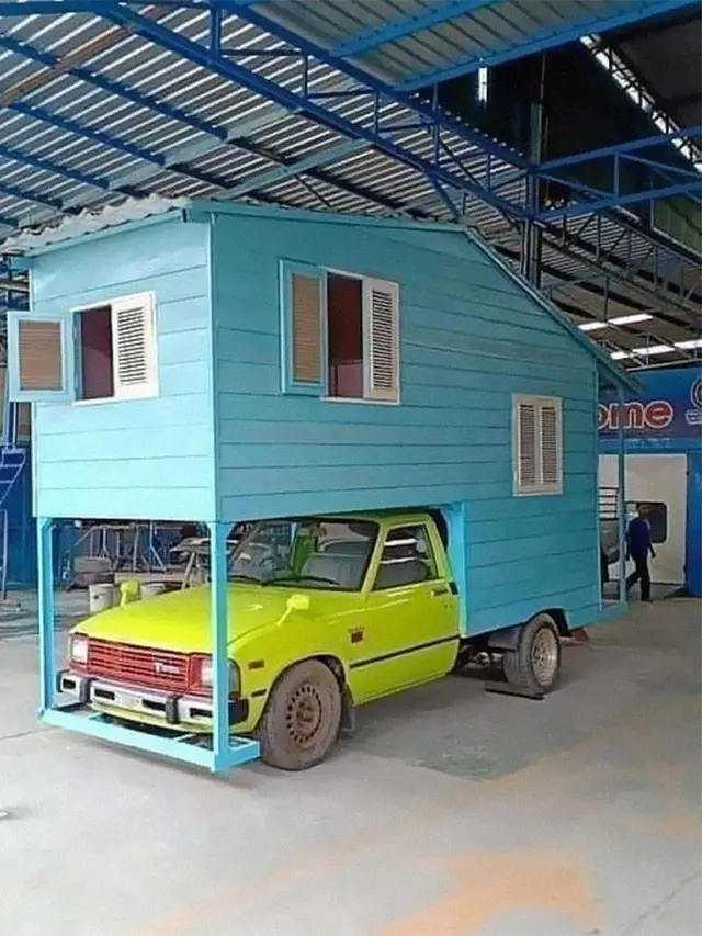 7 Desain Rumah Ini Nyeleneh Banget, Bikin Mikir Dua Kali
