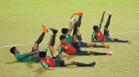 Jelang Melawan Jepang, Timnas Indonesia U-19 Berlatih dengan Intensitas Tinggi
