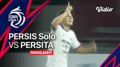 Berita video highlights pertandingan Persis Solo melawan Persita Tangerang pada pekan keempat BRI Liga 1 2022/2023, Minggu (14/8/2022) malam hari WIB.