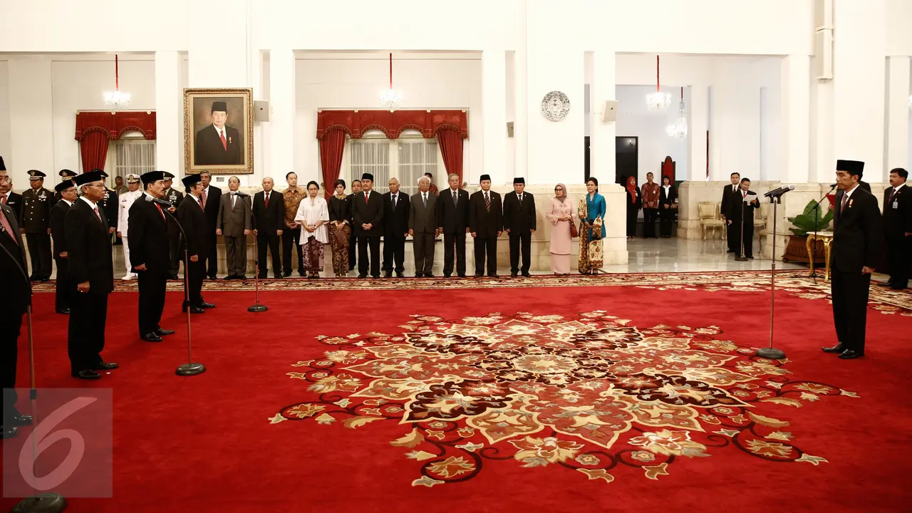 20160225-Presiden Lantik 10 Dubes Baru RI Untuk Negara Sahabat-Jakarta