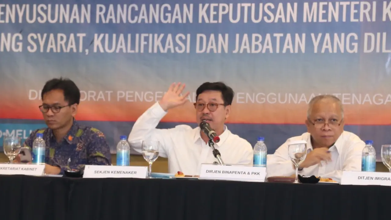 Sekjen Kemnaker Hery Sudharmanto