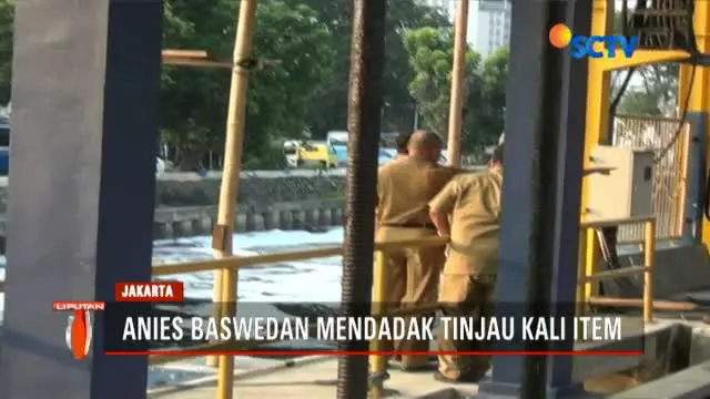 Kali Item Dipasang Waring, Anies: Bau yang Dirasakan Warga Berkurang