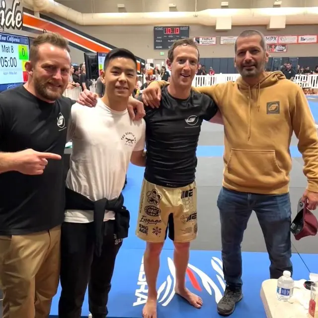 7 Momen Mark Zuckerberg Pertama Kali Ikut Turnamen Jiu Jitsu, Raih Medali Emas
