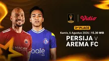 Jadwal Persija vs Arema FC di Vidio. (doc. vidio)