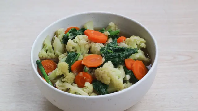 Resep capcay tumis enak