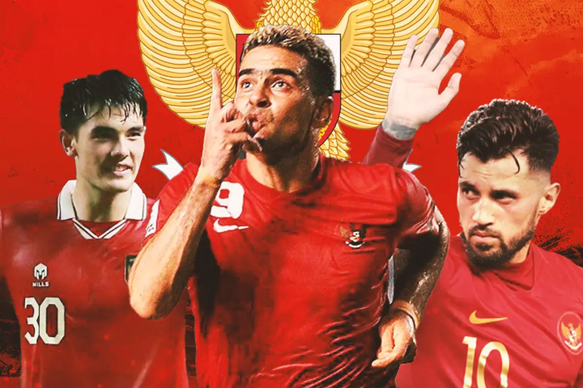 Timnas Indonesia - Cristian Gonzales, Stefano Lilipaly, Elkan Baggott