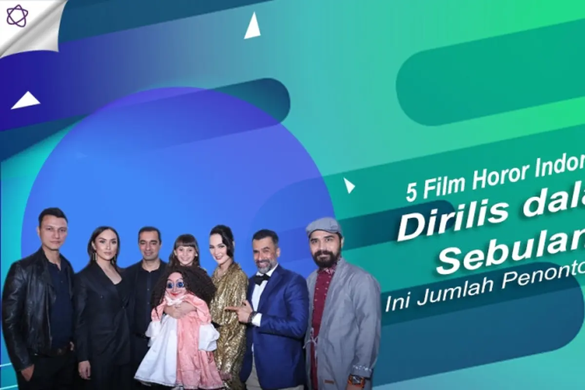 [Bintang] 5 Film Horor Indonesia Dirilis dalam Sebulan, Ini Jumlah Penontonnya