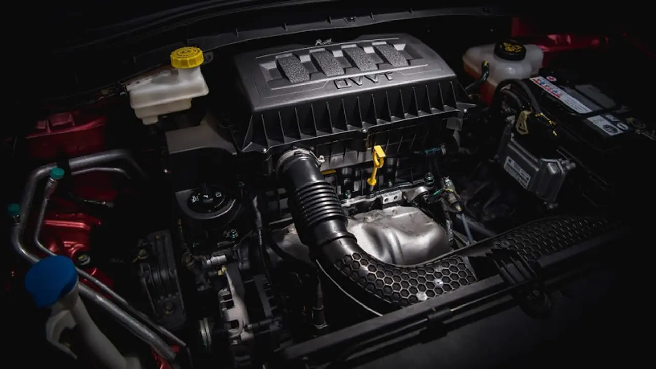MG ZS menggunakan mesin 1.498 cc 15S4C DOHC 4-silinder 16 katup VTi-TECH injeksi