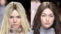 Balmain pada Paris Fashion Week 2016 membuat Gigi Hadid, Kendall Jenner, beberapa supermodel lain bertukar warna rambut.