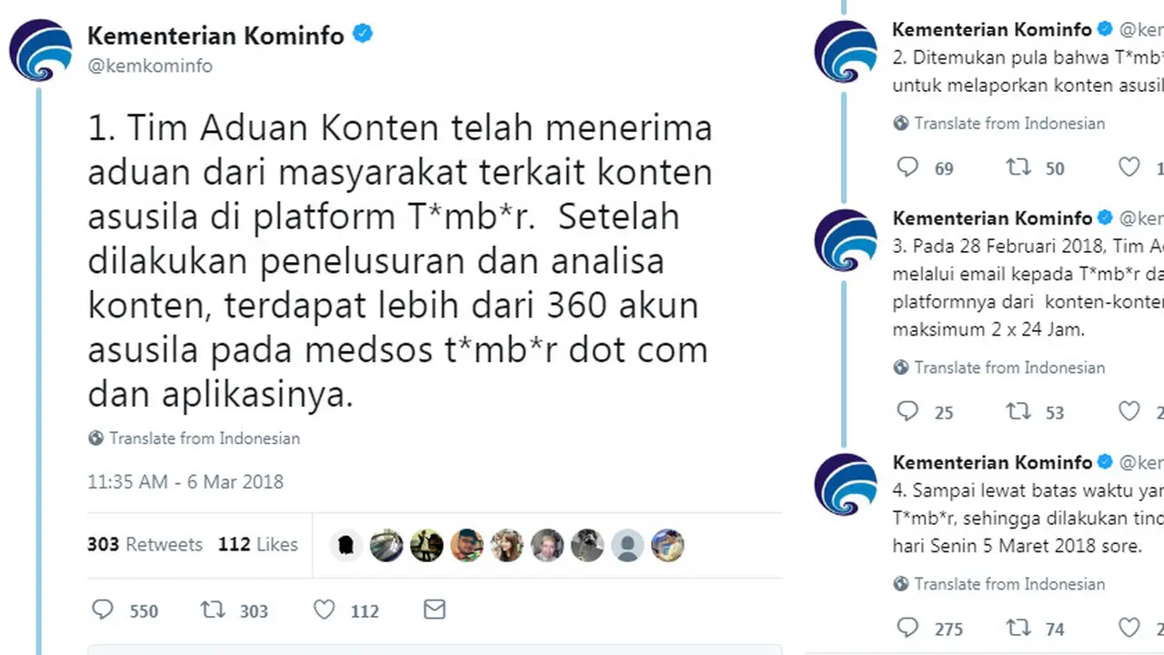 Penjelasan Kemkominfo