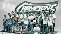 Juara Indonesia Super League 2014: Persib Bandung. (Bola.com/Dody Iryawan)