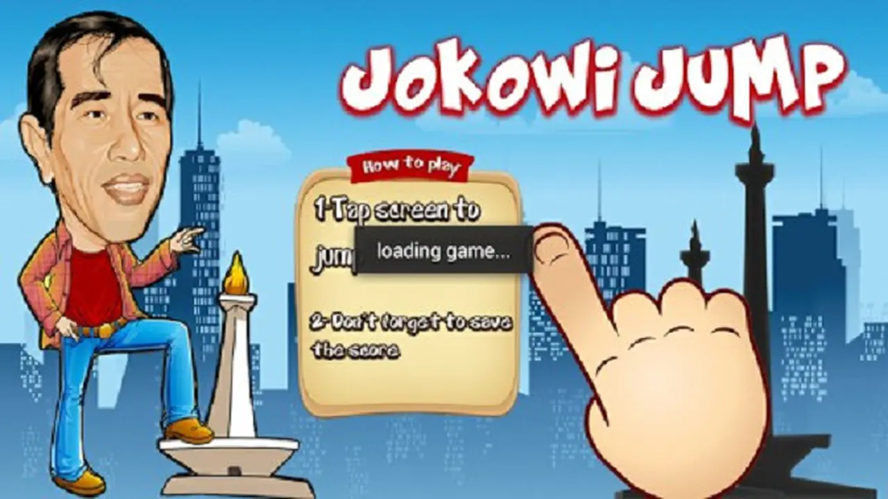Resmi <i>Nyapres</i>, Game Jokowi Nongol di Android - kapling