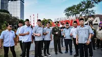MBCLUBINA merayakan HUT RI ke-77 dengan upacara bendera di Museum Satria Mandala Jakarta (ist)