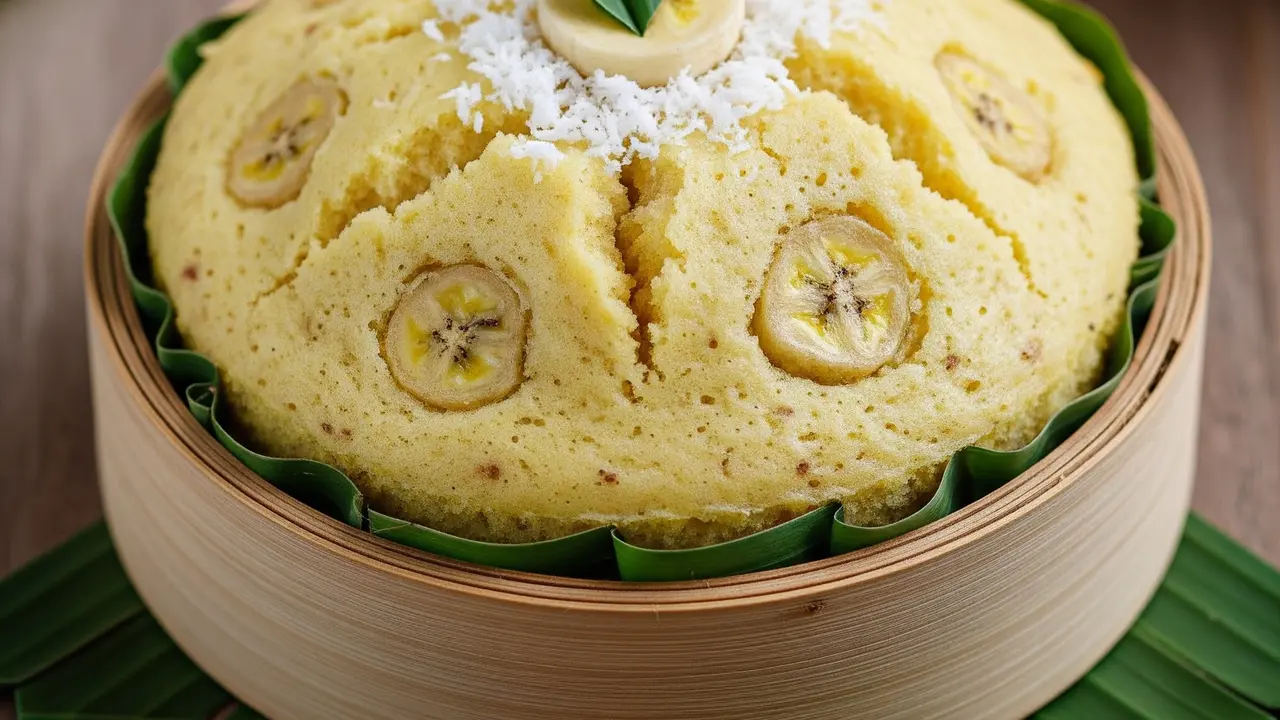 Bolu Pisang 1 Telur Takaran Gelas (Image by Gemini AI)