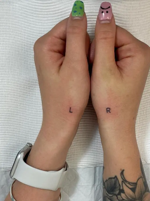 Susah Bedakan Kanan dan Kiri, Wanita Ini Tato Tangannya Agar Mudah Ingat