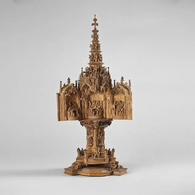 6 Potret Miniatur Boxwood Gothic Abad Ke-16 Ini Ukirannya Sempurna, Berusia 500 Tahun