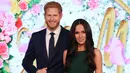 Patung lilin tunangan Pangeran Harry, Meghan Markle saat pemotretan di Madame Tussauds di London tengah (9/5). Pangeran Harry dan AS Meghan Markle akan menikah pada 19 Mei di St George's Chapel di Windsor Castle. (AFP Photo/Daniel Leal-Olivas)