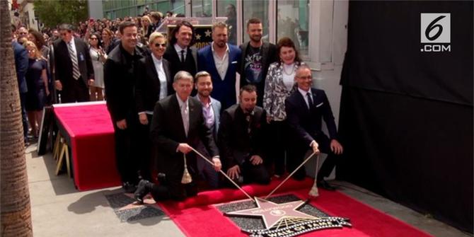 VIDEO: N'SYNC Reuni di Hollywood Walk of Fame