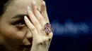 Pink Star merupakan hasil penambangan De Beers pada 1999 sebagai berlian kasar 132,5 karat. Berlian itu dipotong dan dipoles kini menjadi berlian yang paling berharga yang pernah dijual. (AFP Photo)