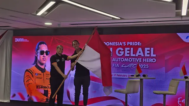 Pembalap Indonesia Sean Gelael