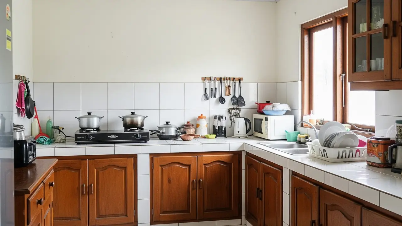 9 Model Dapur Plafon PVC, Bikin Interior Tampak Modern dan Estetik