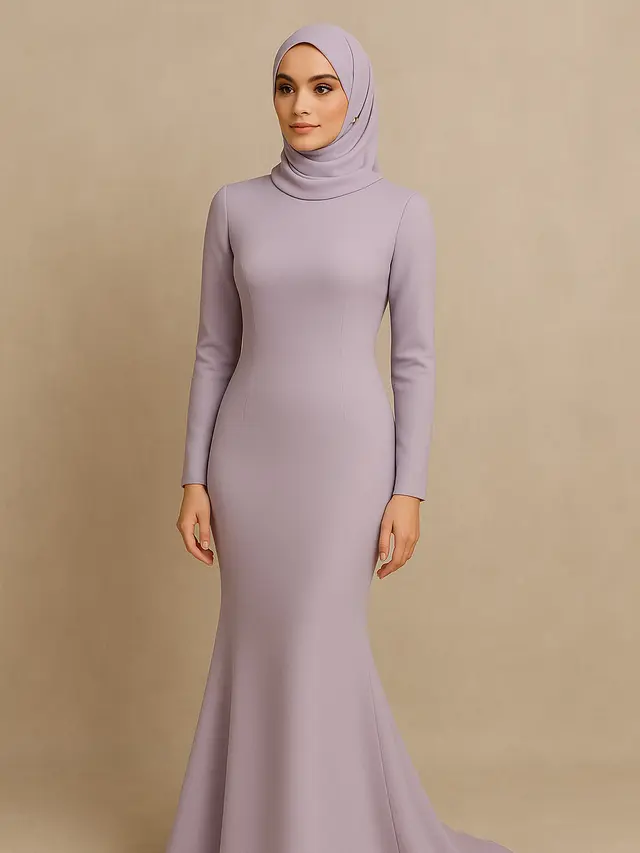 model gamis mermaid