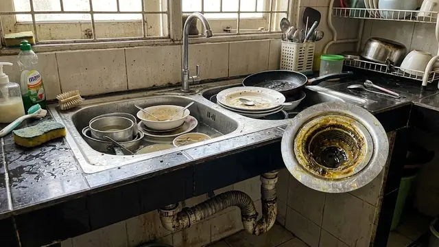 Penyebab Tempat Cuci Piring Sering Bau