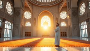 shalat qadha adalah ©Ilustrasi dibuat Stable Diffusion